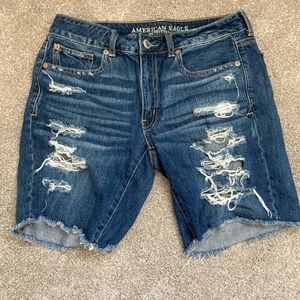 American eagle denim shorts